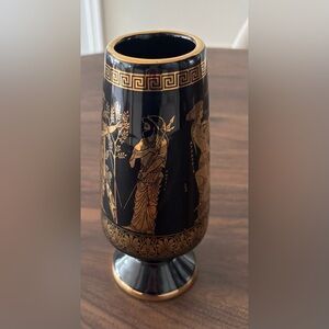 Vintage Elegant Handmade Greek Vase